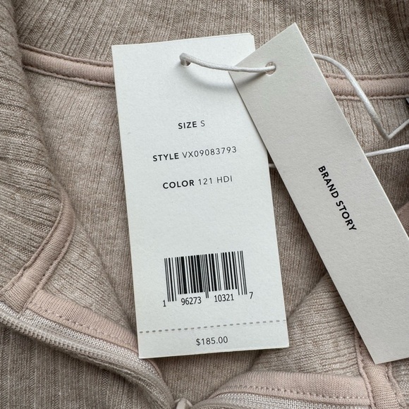 NWT Vince Ribbed Half Zip Turtleneck Sweater Size Small - Picture 10 of 13